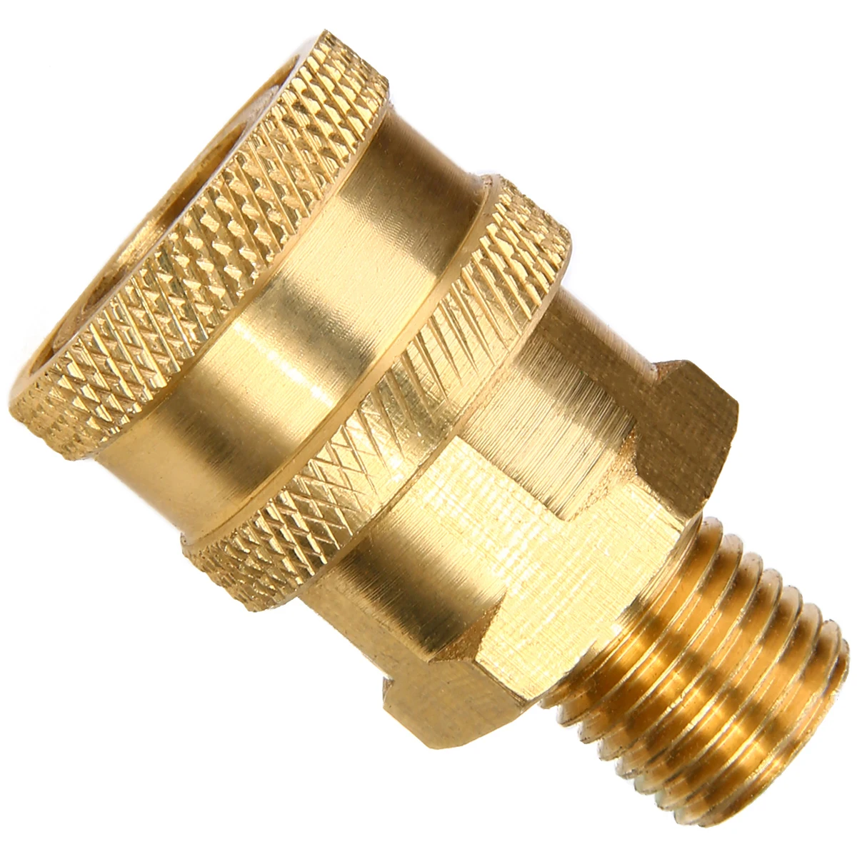 1pc 1/4" Male (MNPT) High Pressure Washer Brass Quick Connect Coupler Converter For Hot Cold Power Washers Connector Fittings