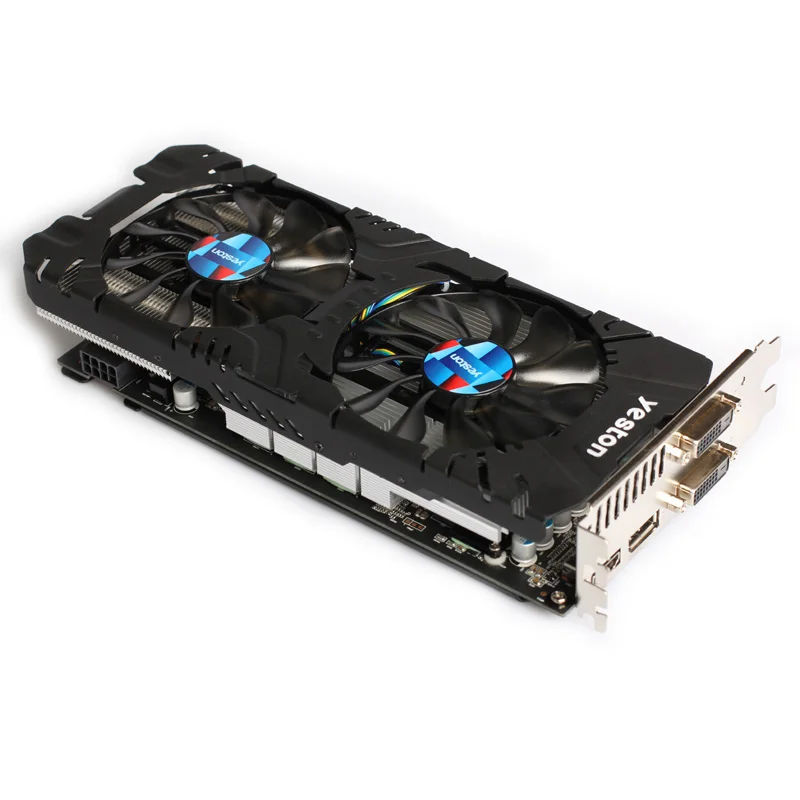 Yeston Radeon RX570 4 ГБ GDDR5 PCI Express x16 3 0 видеоигровая видеокарта внешняя для рабочего