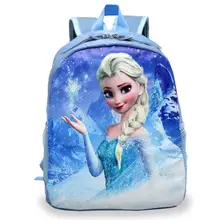 Мультфильм принцесса Эльза школьные рюкзаки для девочек детские мини Школьные сумки Детский рюкзак детский сад Mochila