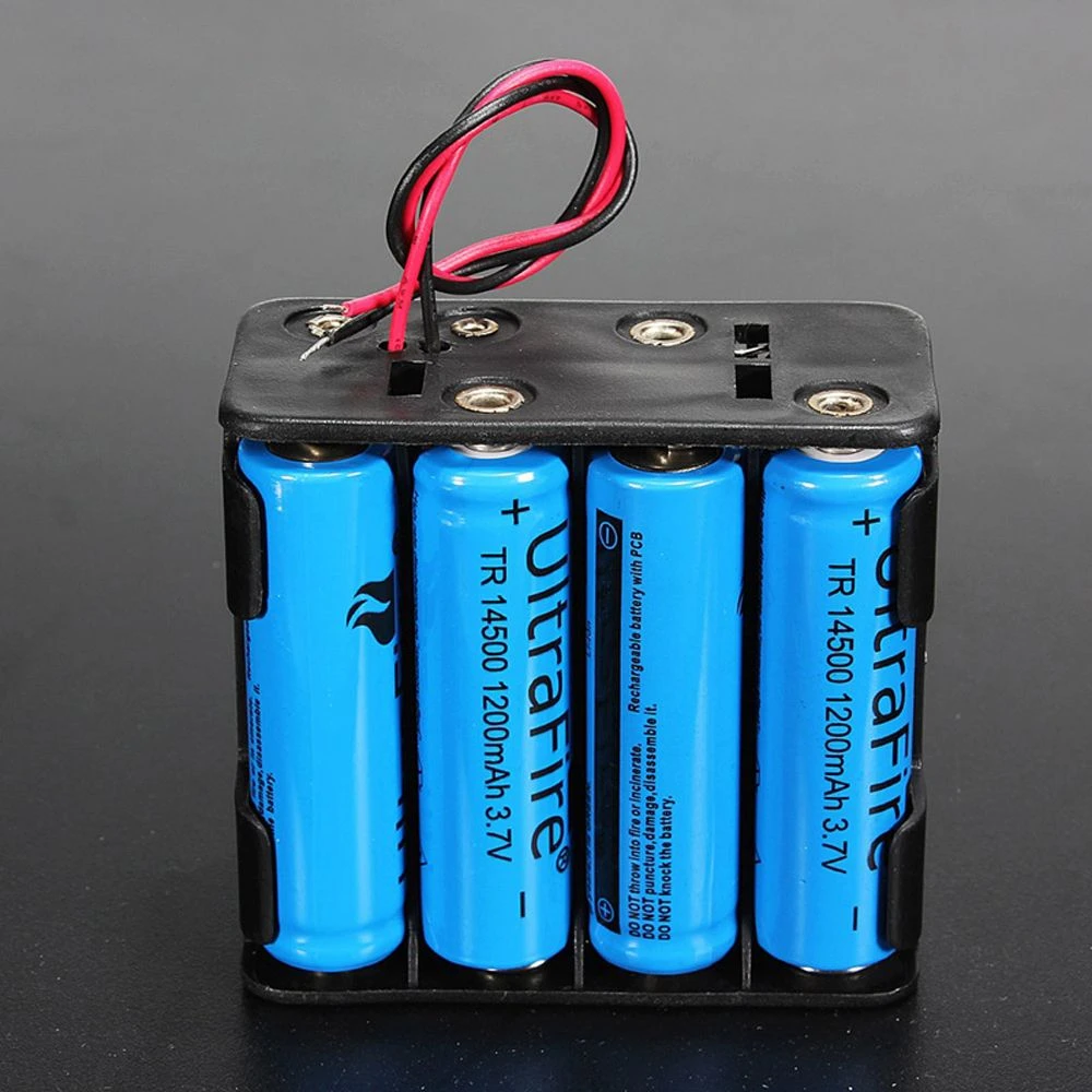 1PC Battery Holder Case 12 Volt 12V Battery Clip Slot Storage Holder