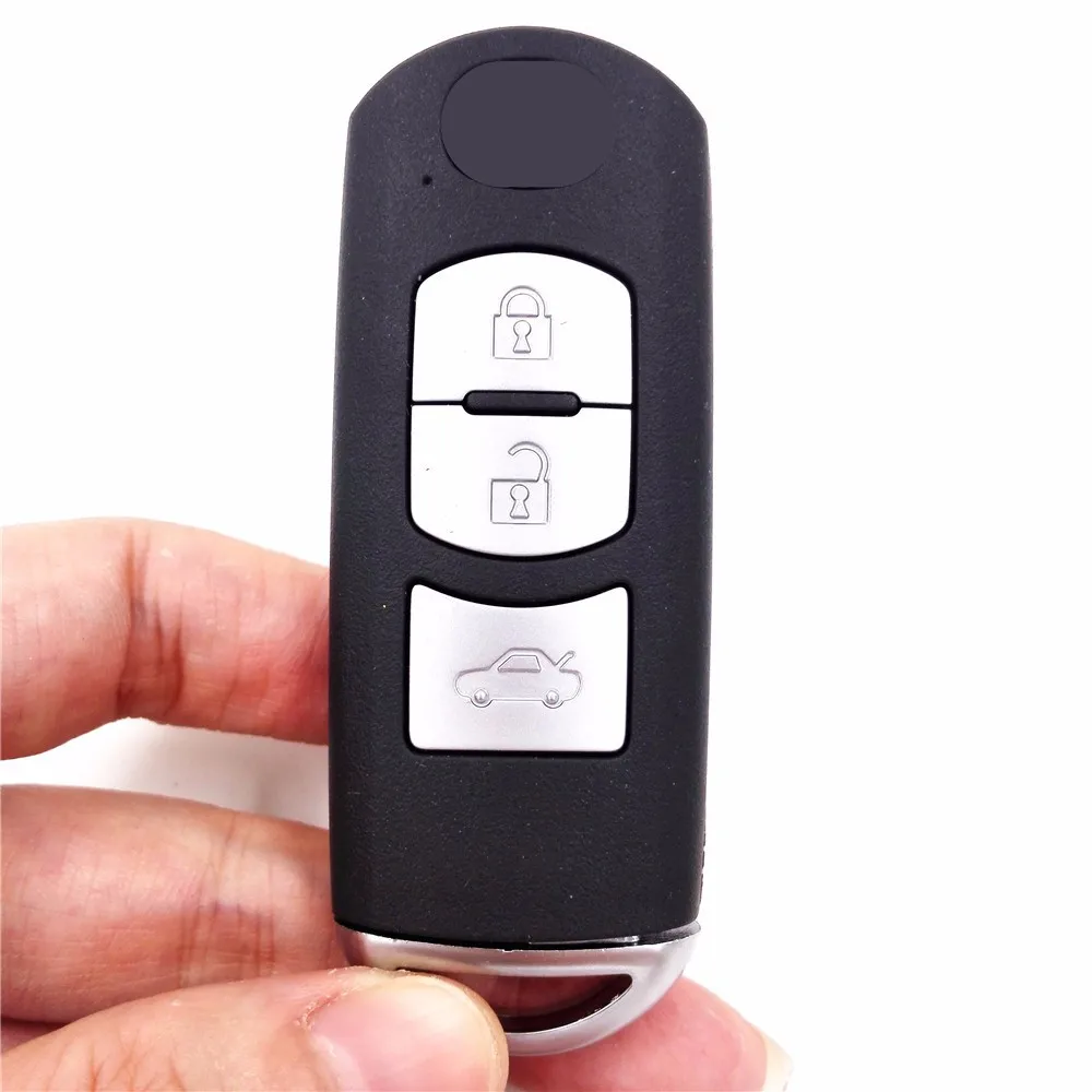 New 3 Buttons 315mhz With 46 Electronic chip Flip Remote Car Key For New Mazda Wings Rui M6 Smart Card(with LOGO),Wholesale