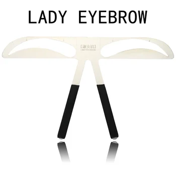 

Classic eyebrows T-shaped Positioning Makeup Permanent Eyebrow Balance Ruler LADY EYEBROW lady's eyebrow