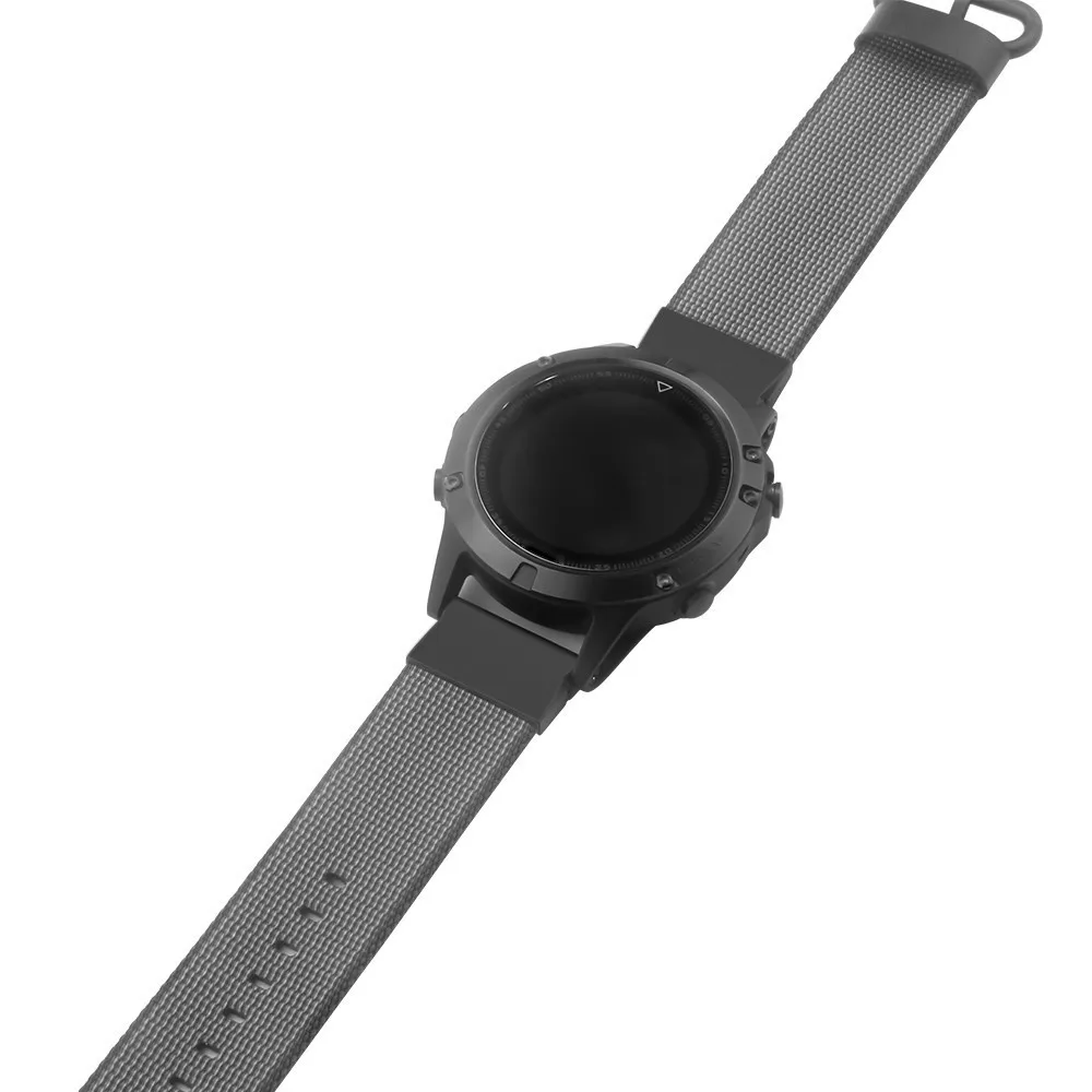 Нейлоновый ремешок для часов Ремешок Garmin Fenix 5 Wath тканый нейлоновый замена