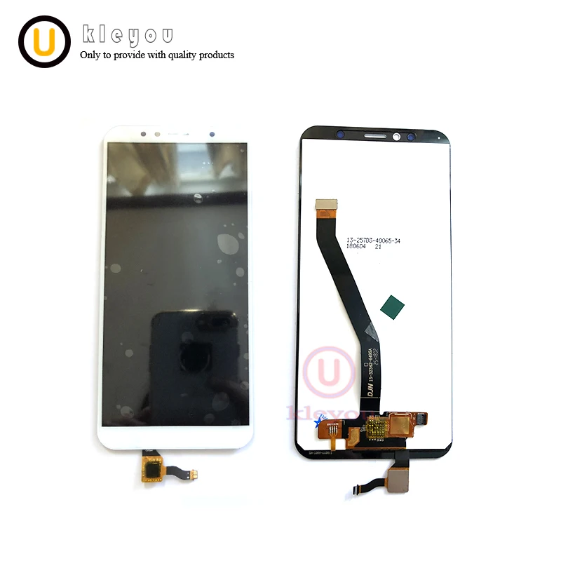 Оригинальный черный/белый 5 7 дюймов для huawei Y6 Prime 2018 ATU LX1/ATU L21 ЖК дисплей Дисплей +
