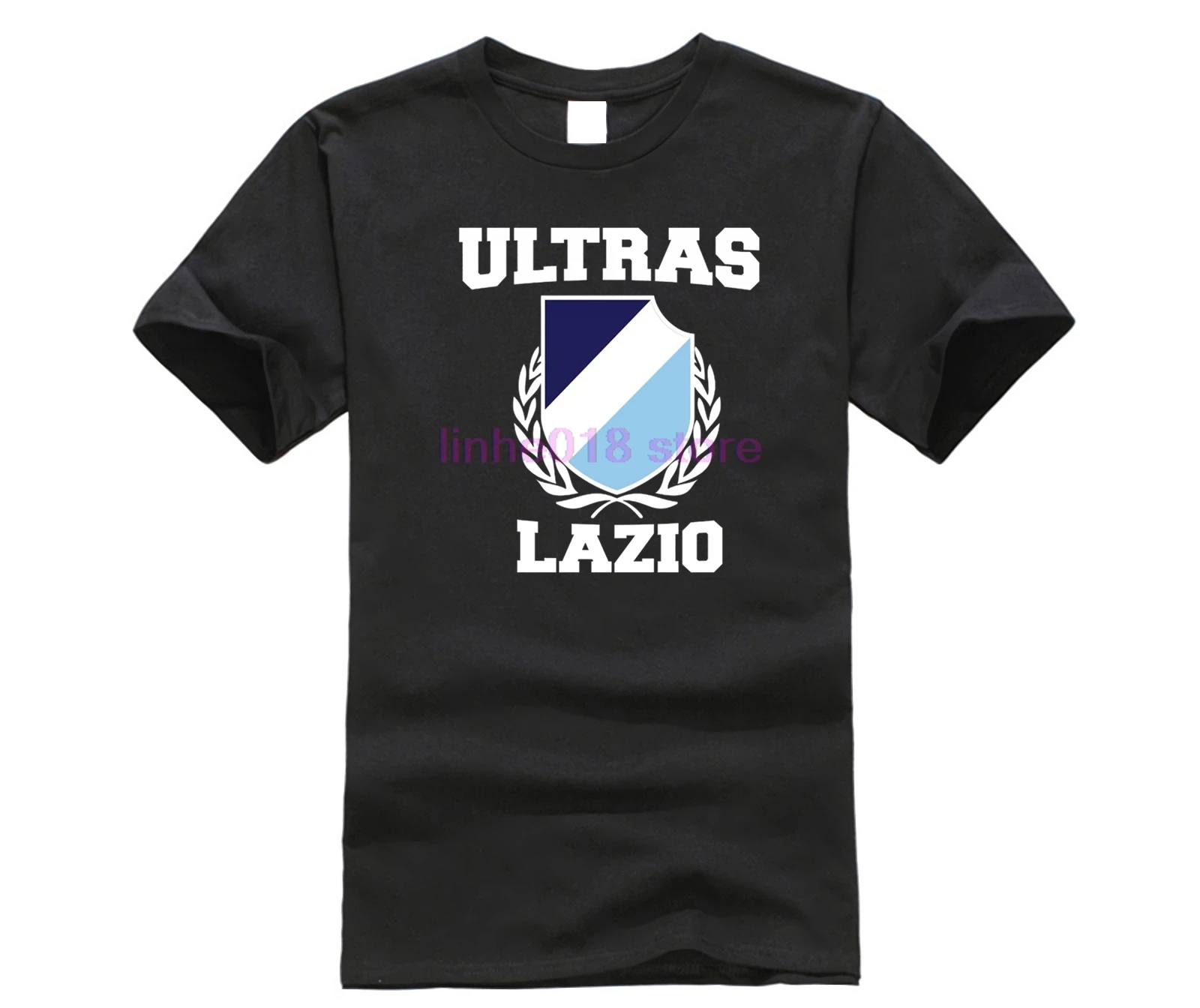 

Ultras Lazio Black Tee Shirt FootballFans T Shirts Mens Fashion Short Sleeves Cotton Bottoming T-Shirt Top Clothing