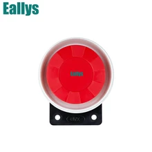 Мини проводной звуковой сигнал сирены для беспроводной система охранной сигнализации для дома 120 дБ громкая сирена