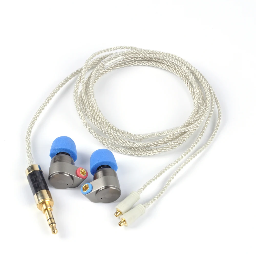 AK 2017 TIN Audio T2 In Ear Earphone Double Dynamic Drive HIFI Bass Earphone DJ Metal 3.5mm Earphone Headset With MMCX