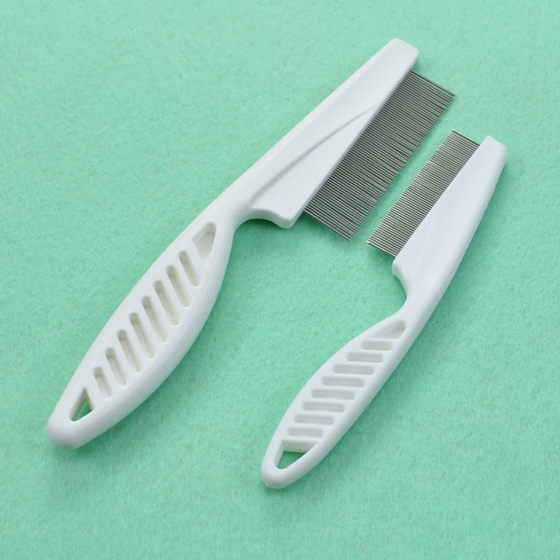 Pet Dog Protect Comb Stainless Steel For Flea Removal Candy Color Brush Cat Grooming Combs Tool comfortable Pets Protect Product