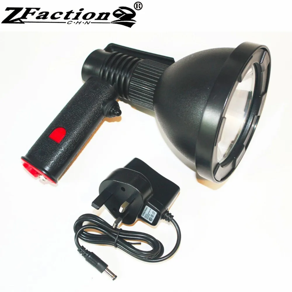 Rechargeable Lithium battery Handheld Hunting Spotlight CREE 10W XML2