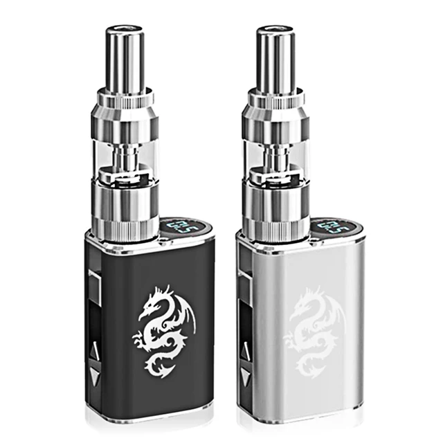 Mini 10W Box Mod VAPE Starter Kit 1ml Oil Liquid Storage Atomizer