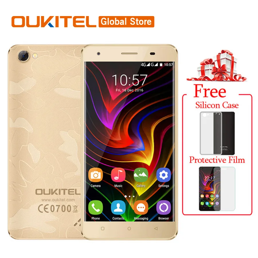 В наличии оригинальный Oukitel C5 Pro 4G LTE 2000mAh Мобильный телефон MTK6737 четырехъядерный