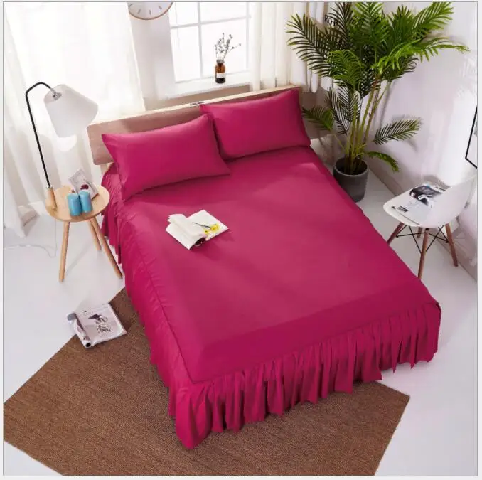 120x200x55 американская простыня на кровать, белая простыня на кровать, рубашки на кровать, без поверхности, эластичная лента, одинарная, легко снимается, фиолетовая, розовая, на кровать - Цвет: color9