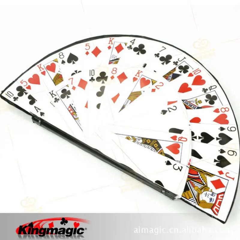 FAN di carte a cappello a cilindro di carta trucchi magici di alta qualità  giocattoli di oggetti di scena magici|trick magic|magic tricksmagic props -  AliExpress