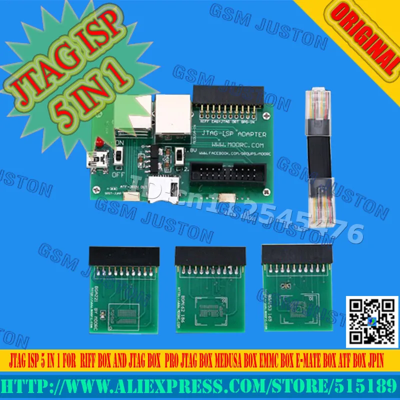 

ISP Adaptor 5 In 1 For J-tag Box& emmc box