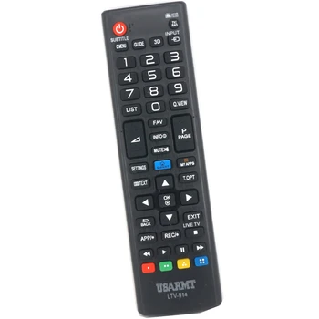 

Universal Remote Control LTV-914 FIT FOR LG TV / RAD AKB73715679 AKB73715606 AKB73655 MKJ37815707 TV Fernbedienung free shipping