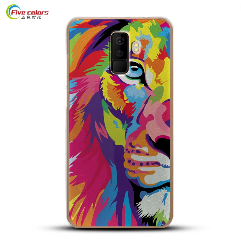For Leagoo M9 Case Hard Plastic PC Cute Cartoon Painted Pattern Phone Cover 5.5 Capa Funda |