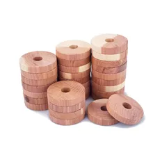 Прямая поставка, 12 шт., кедровый деревянный блок, кедровое деревянное кольцо, деревянный круглый платяной шкаф, натуральный чистый репеллент от насекомых, камфорные шарики от моли