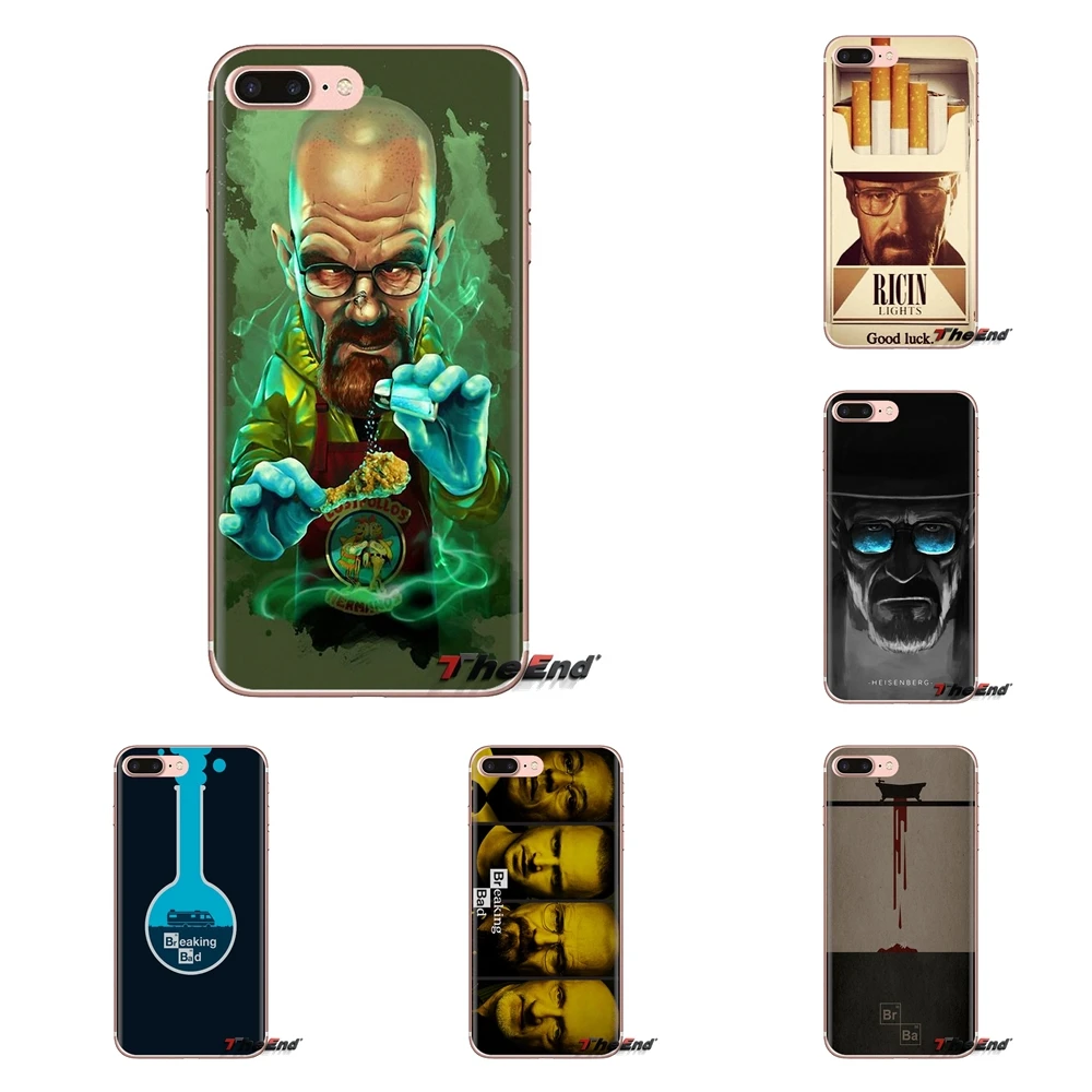 For Xiaomi Mi3 Samsung A10 A30 A40 A50 A60 A70 Galaxy S2 Note 2 Grand Core Prime TPU Cases Covers Breaking Bad Walter Heisenberg |