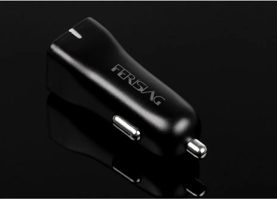FERISING Dual Usb Автомобильное переходник для зарядного устройства 2 usb Порты и разъёмы светодио дный 2.4A салона автомобиля-Зарядное устройство для Iphone samsung телефон автомобиль зарядки аксессуары