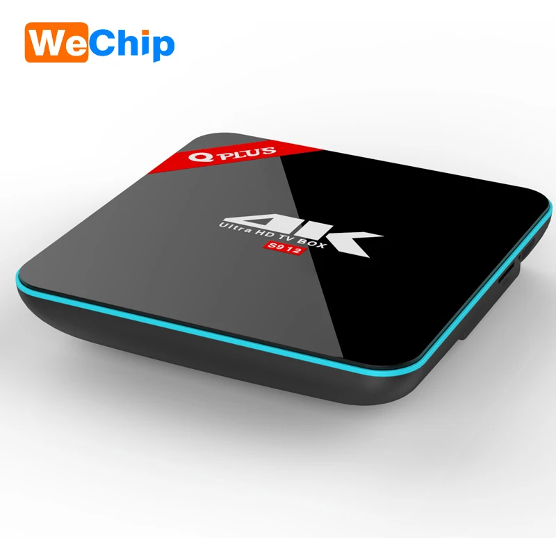 

[Q Plus] Amlogic S912 Android 7.1 TV BOX Octa Core 2.4G+5G WiFi 2G/16G 3G/32G Smart BT4.0 Fully Load 4K H.265 Media Player H96+