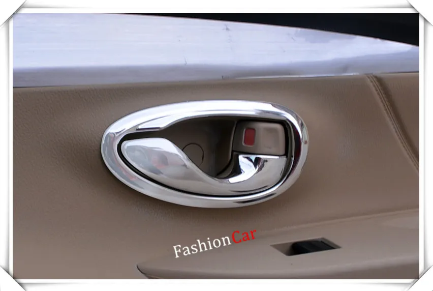 For Toyota Vios 2014 2015 2016 2017 (Sedan) Interior Door Handle Bowl Decorative Trim 8pcs/set