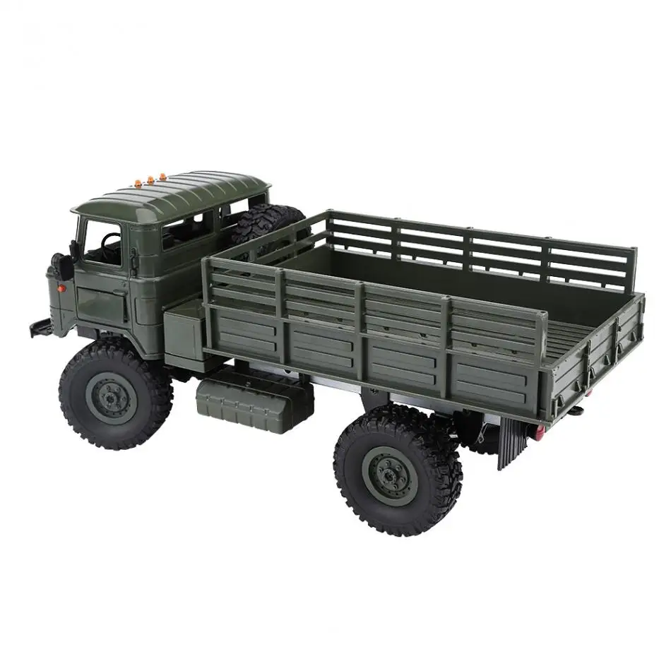 

1:16 2.4GHz 4CH RC Crawler Military Climbing Truck Remote Control Vehicle Toy Anti-collision High Quality RC Trunk