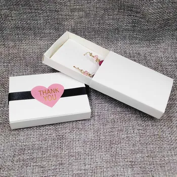 

Hot DIY Earring Card /Earring Box Match Packing Gift Box 1lot =24+24inner Card +24 Pink LabelsGift Box 7.4x5.4x1.4cm