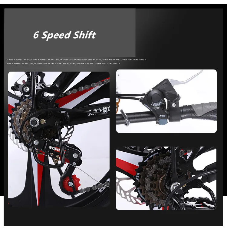 Sale New Soft Tail Bike 20 inch Wheel 6 speed carbon steel Disc brake folding bike lady children bicicletas MBX bicycle 7