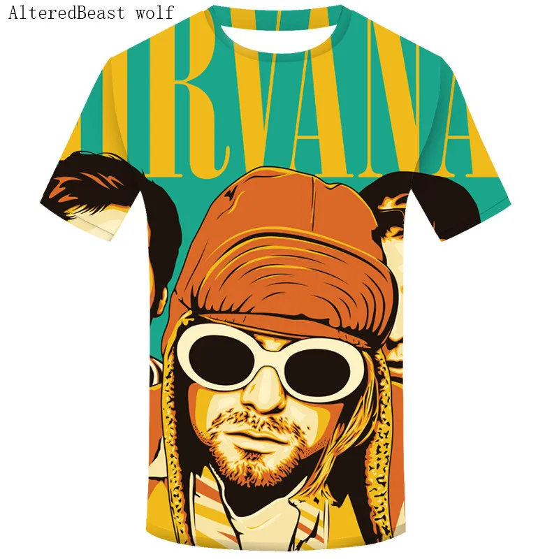 Мужская футболка Nirvana Kurt Cobain, Harajuku Song, лирика, принт в рамке, рок-звук, мужская летняя одежда, негабаритная футболка