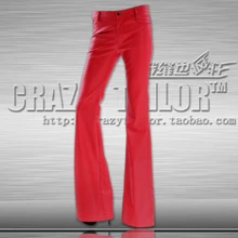 Новые брюки-клеш модная сумка модные женские повседневные брюки большие размеры кожаные брюки