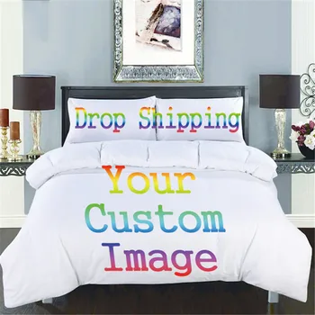 

ZEIMON 3D Printing Custom Bedding Set Microfiber Home Textiles Twin Queen King Size Duvet Cover Sets