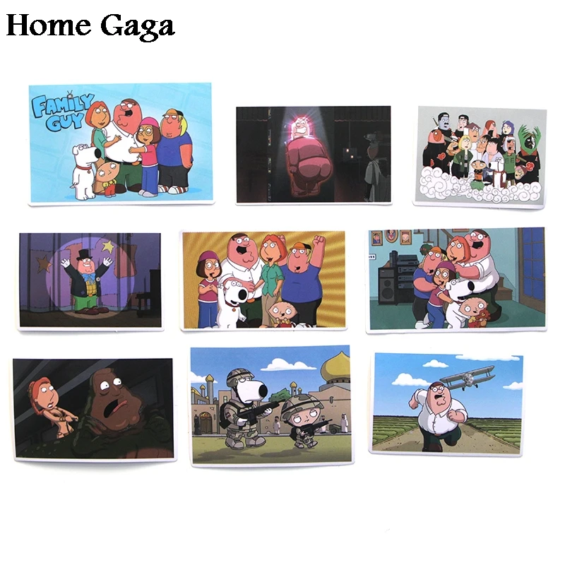Homegaga 55 шт., наклейки для украшения семьи с героями мультфильмов для детей, сделай сам, скрапбукинг, альбом, багаж, ноутбук, телефон, наклейка, D1534