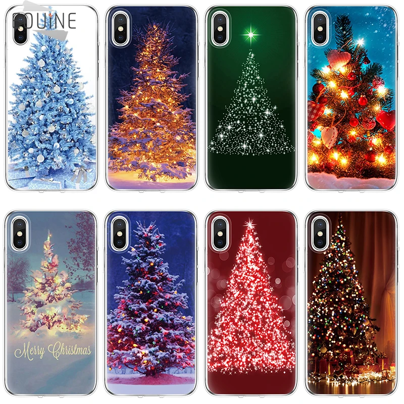 

Christmas noel tree for Samsung Galaxy A3 A5 J3 J5 J7 S5 S6 S7 A6 A8 S8 S9 Plus for iPhone 5 5S 6 6S 7 8 Plus X Case TPU Cover
