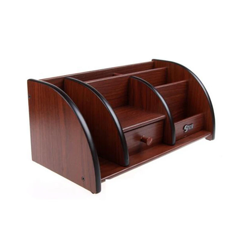 High Quality Wooden Pen Holder Stationery Holder Pen Pots Desk