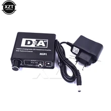 High Quality Digital Coaxial To Analog Audio Converter Conversion Decoder Adjustable VOL 8416T TV PS4 With 3.5mm Earphone USB