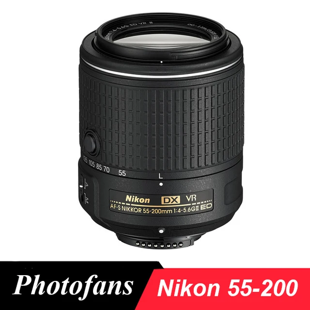 Nikon 55 200 Lens AF S DX 55 200mm f/4 5.6G ED VR II lenses for Nikon