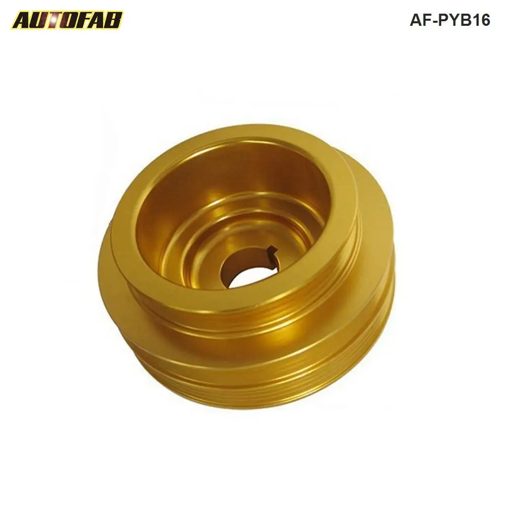 

Aluminum Underdrive Crankshaft Pulley For Honda 99-01 94-01 B18 B16 Civic Jdm AF-PYB16