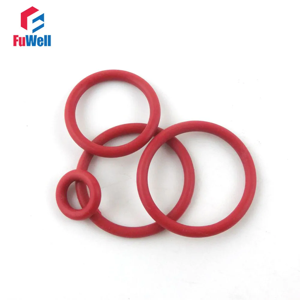 Liupin Store 20pcs Red VMQ Silicone O Ring CS 4mm OD 15 ~ 80mm FoodGrade Rondella impermeabile Guarnizione di tenuta in gomma isolata Colore: Rosso, Dimensioni: OD 15mm CS 4mm Liupin Store 20pcs Red VMQ Silicone O Ring CS 4mm OD 15 ~ 80mm FoodGrade Rondella impermeabile Guarnizione di tenuta in gomma isolata Colore: Rosso, Dimensioni: OD 15mm CS 4mm