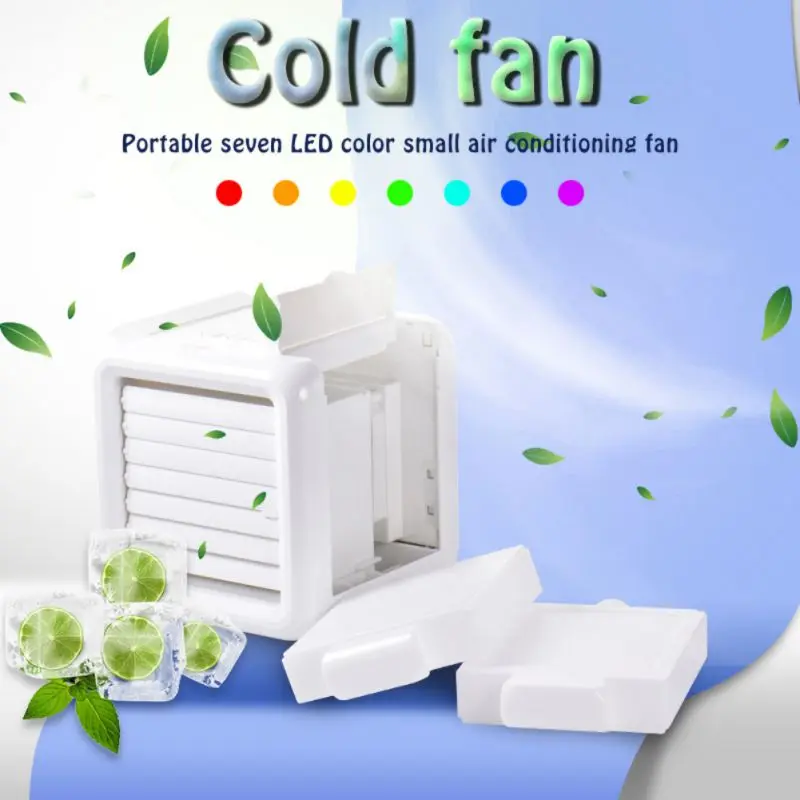 

3 Levels Of Wind Mini Desktop USB Cooling Fan Portable Personal Table Air Conditioner Humidifier Fans