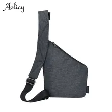 Aelicy сумки на плечо для мужчин водонепроницаемые нейлоновые сумки через плечо Противоугонная Мужская нагрудная сумка Деньги Сумка-слинг для телефона сумка bolsas feminina