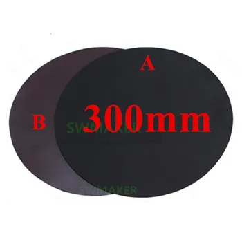 

Dia 300m New For ABS Magnetic Print Bed Tape Round Print Sticker Flex Plate for Delta 3D Printer fast ship