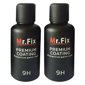 

2PCS 50ML Mr fix9H Car Oxidation Liquid Ceramic Coat Super Hydrophobic Glass Coating Set d27
