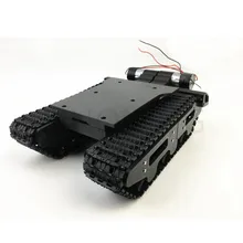 3D print damping tank chassis suspension DIY for robot arduino SN6100 cheap robot tank chassis platform diy chassis smart track huanqi for arduino sinoning sn700