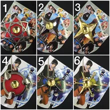 Аниме Наруто Pocket Monster Одна деталь Спиннеры EDC руки spiner цинковый сплав игрушка металла Shuriken палец spinner для детей подарок
