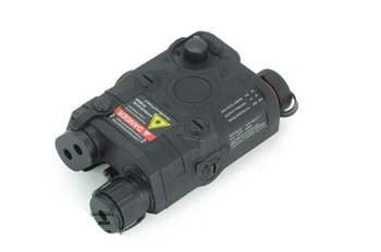 

Tactical AN/PEQ-15 Battery Case PEQ + Red laser 20mm Standard Rail AEG GBB CQB CS Outdoor Airsoft Sport Handguard