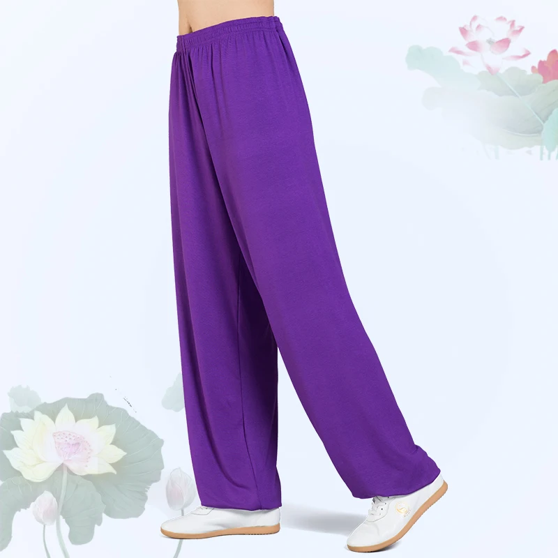 Брюки из модала Tai Chi женские и мужские брюки Shu весенне летние штаны для занятий