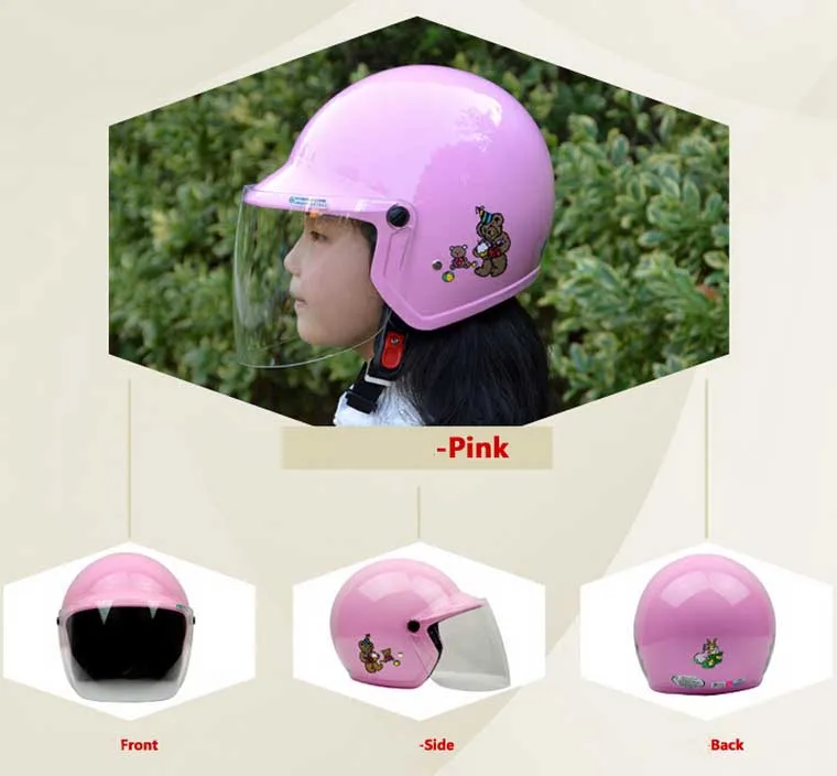 2019 Новый ABS childs шлем безопасности для мотоцикла ZEUS ZS-201 детей скутер motorbiake motorcross шлемы Красный Розовый Синий Серебряный