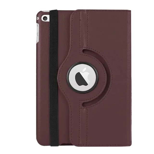 Чехол для планшета Apple ipad mini 1/2/3 7 9 дюйма с вращающейся на 360 градусов кожаной