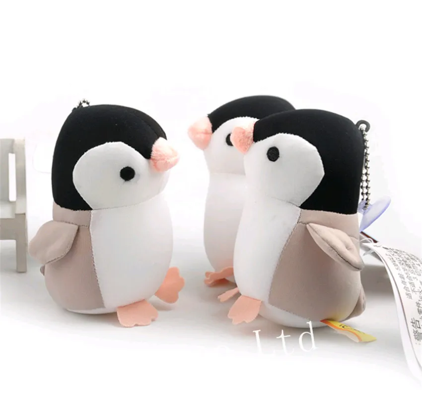 Lovely Penguin Stuffed Animal Soft Plush Toy Doll Pendant Keychain Kids