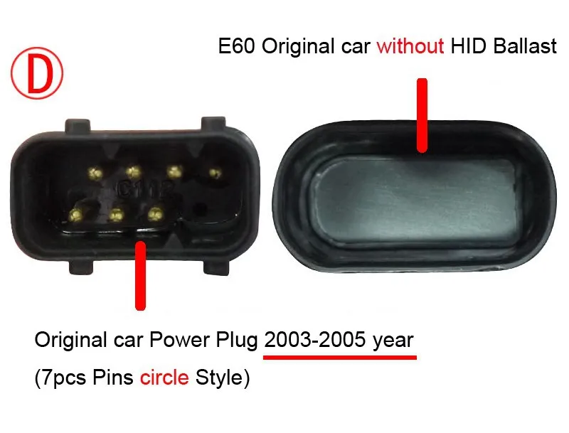 E60 523i 525i 530i головного света светодиодный Ангельские глазки 2004-08 год для BMW автомобиль без HID комплект